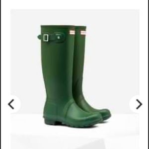 Hunter Boots - Tall - Hunter Green